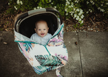 Load image into Gallery viewer, Baby Cover - Palm Leaf.