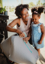 Load image into Gallery viewer, Baby Cover - Thin Stripes.