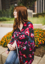 Load image into Gallery viewer, Baby Cover - Midnight Bloom.