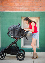 Load image into Gallery viewer, Baby Cover - Black Stripe.

