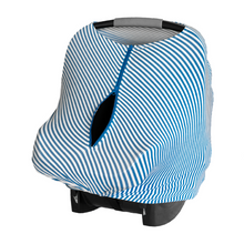 Load image into Gallery viewer, Baby Cover - Blue Stripes.

